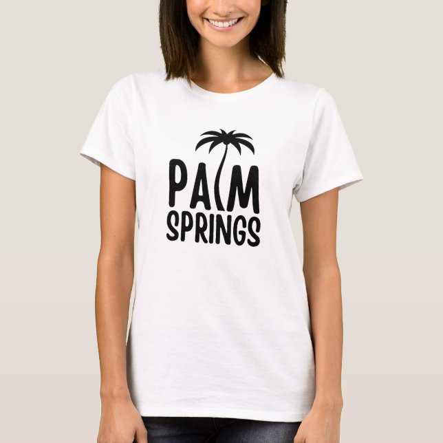 Camiseta Palm Springs (Anverso)