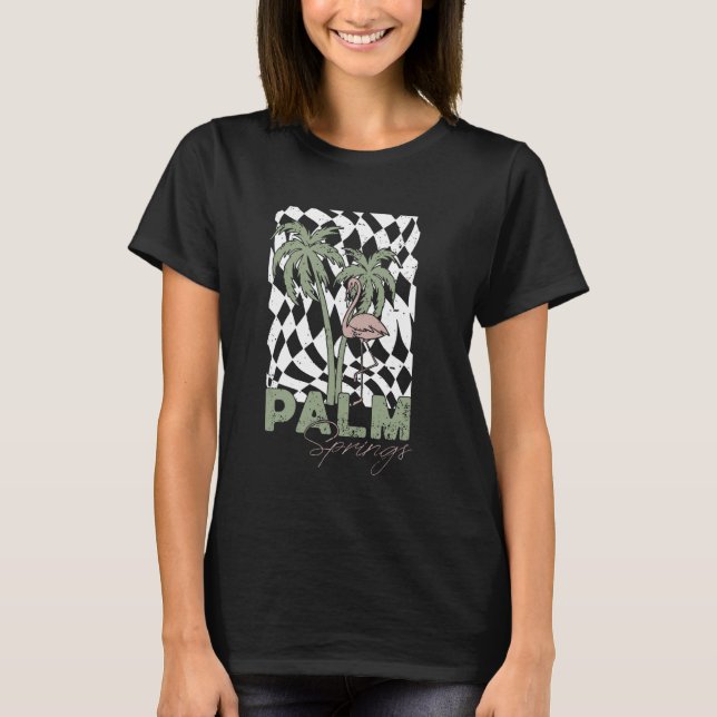 Camiseta Palm Springs Beach California (Anverso)