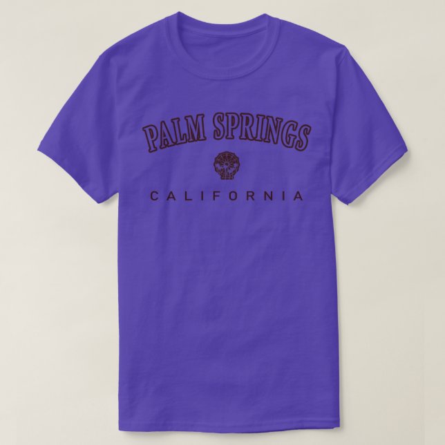 Camiseta Palm Springs California Ferris Wheel Palms 2 (Diseño del anverso)