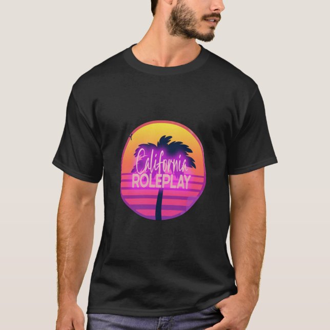 Camiseta Palm T-Shirt de Roleplay de California (Anverso)