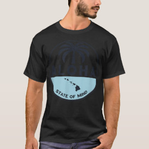 Camiseta Palm Tree Aloha Hawaii - Siente el Aloha Hawaiian