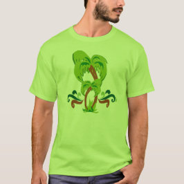 Camiseta Palm Tree Cute Art Beach Lifestyle Fun