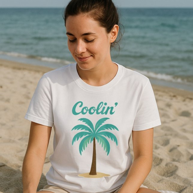Camiseta Palm Tree de Summer Beach Vibes (Subido por el creador)
