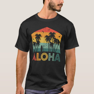 Camiseta Palm Tree Hawaii Isla de Hawái Playa de Verano Vac