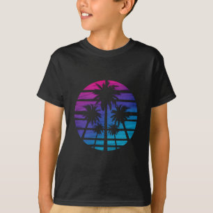 Camiseta Palm Tree Hawaiian Beach Summer Vacation