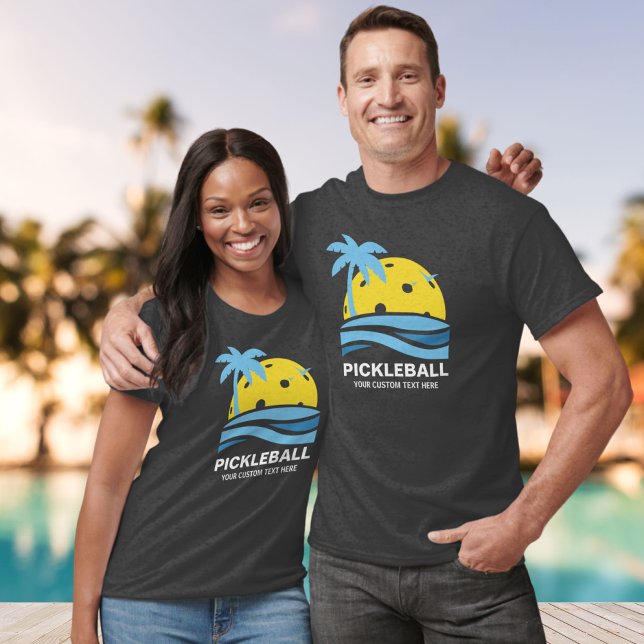 Camiseta Palm Tree Tropical De Baloncesto Salto Personaliza (Subido por el creador)