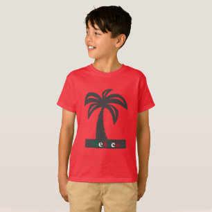 Camiseta Palm Tree (vacaciones en México) - Niños Hanes TAG