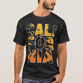 Camiseta Palm Trees de California llenas de letras T-Shirt