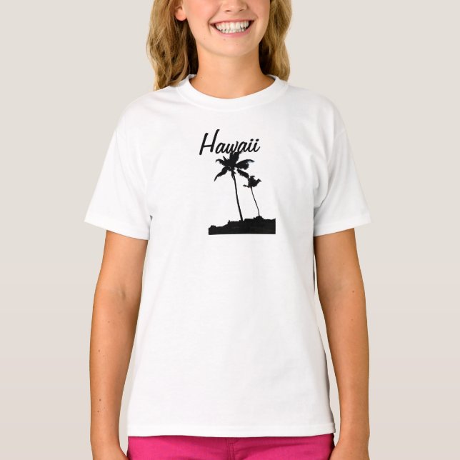 Camiseta Palm Trees de Hawaii (Anverso)