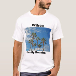 Camiseta Palm Trees Paraíso Familia Reunión Keepsake