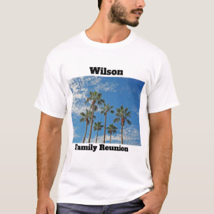 Camiseta Palm Trees Paraíso Familia Reunión Keepsake