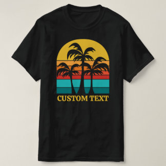 Camiseta Palm Trees Vintage personalizado