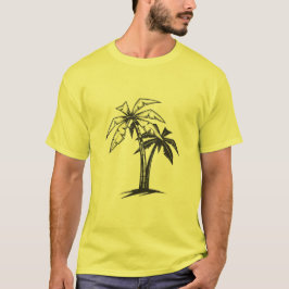 Camiseta Palm Trees Vintage Surf Design