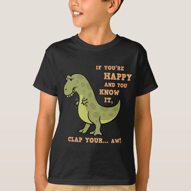 Camiseta Palmada II de T-Rex (Anverso)
