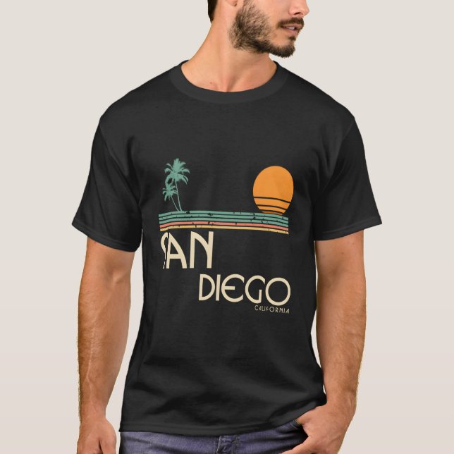 Camiseta Palmas de San Diego California (Anverso)