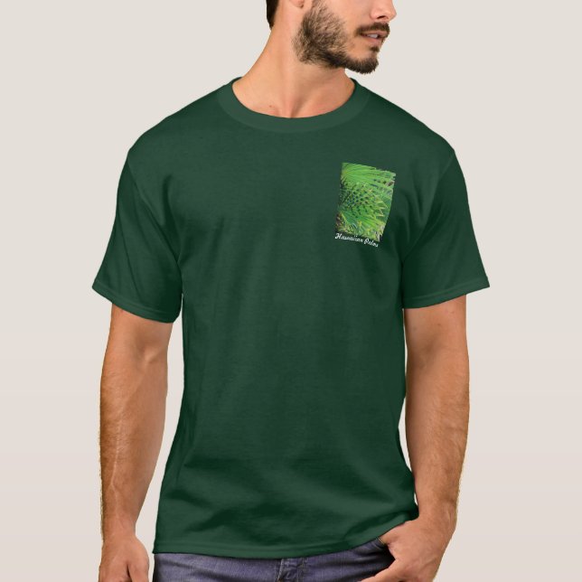 Camiseta Palmas hawaianas (Anverso)