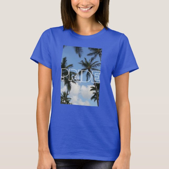 Camiseta Palmas Orgullo (Anverso)