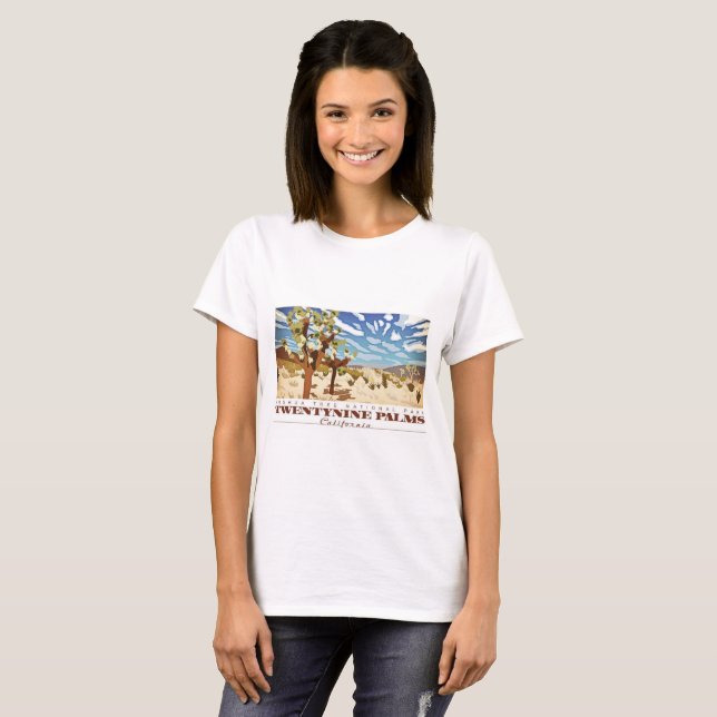 Camiseta Palmas Twentynine Califorina (Anverso completo)