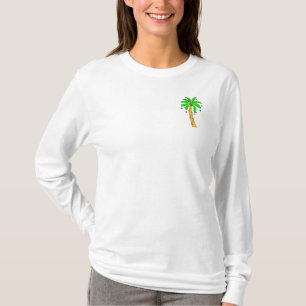 Camiseta Palmera adornada para el navidad