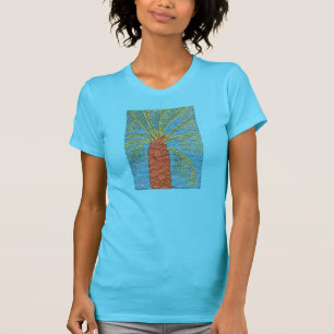 Camiseta Palmera cosida cruz de Julia Hanna