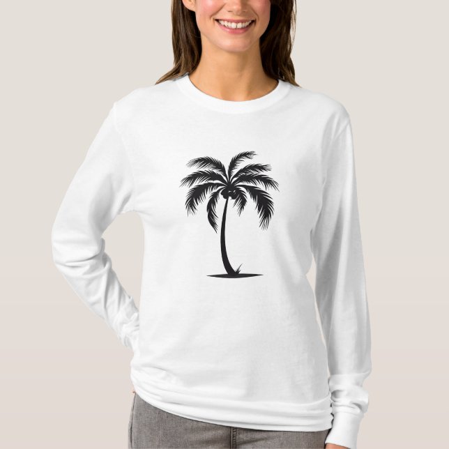 Camiseta Palmera de coco (Anverso)
