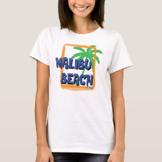 Camiseta Palmera de la playa de Malibu