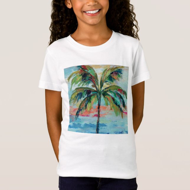 Camiseta Palmera tropical 2 del | (Anverso)