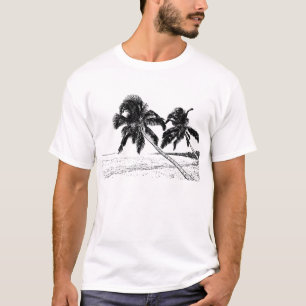 Camiseta palmeras