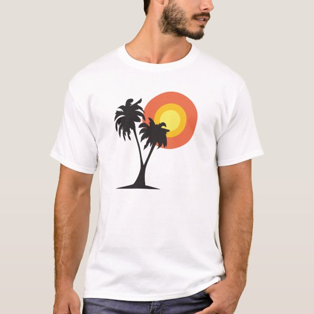 Camiseta Palmeras (Anverso)
