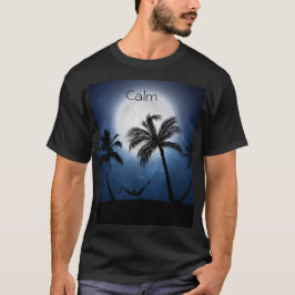 Camiseta Palmeras a la luz de la luna