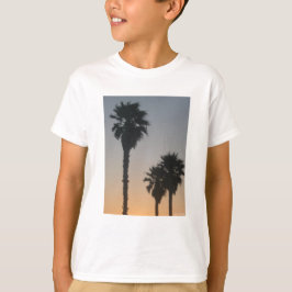 Camiseta Palmeras al atardecer