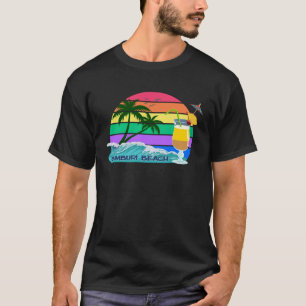 Camiseta Palmeras de la playa de Bamburi Kenia África Momba