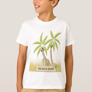 Camiseta Palmeras del vago de la playa