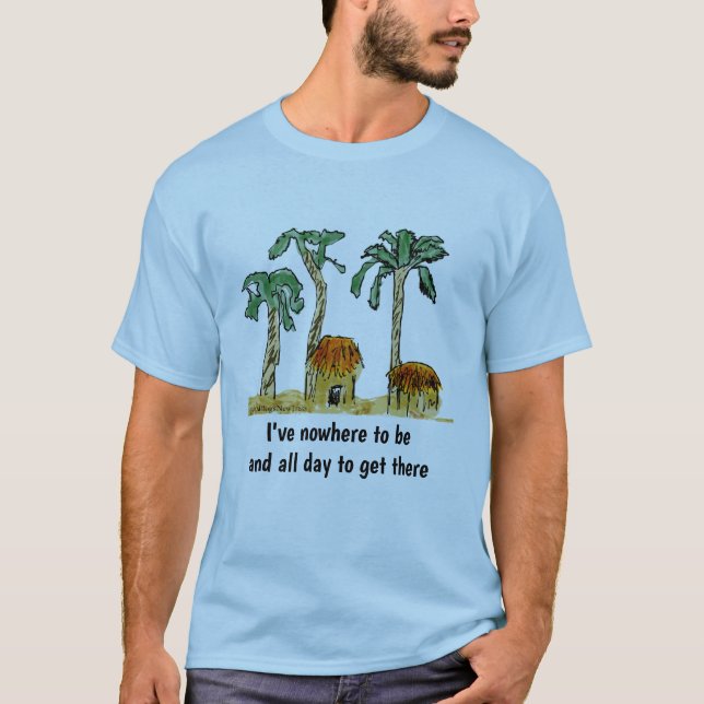 Camiseta Palmeras en el paraíso (Anverso)