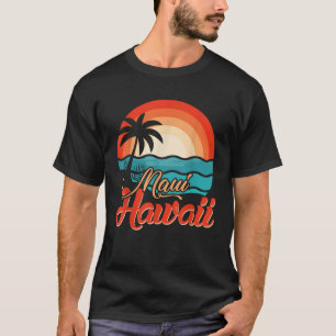 Camiseta Palmeras Tropicales Hawaianas ondean Mamáes de ver