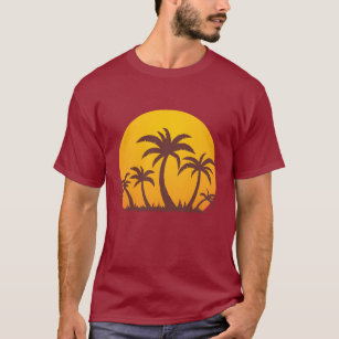 Camiseta Palmeras y Sun