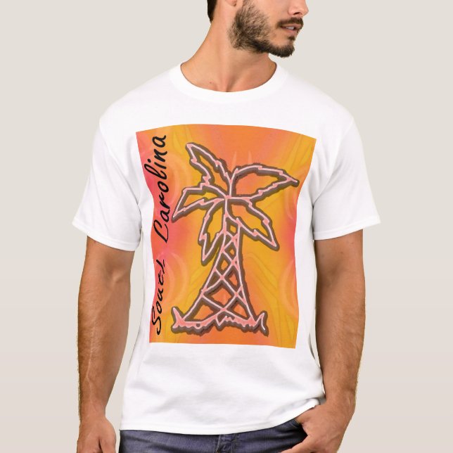 Camiseta palmetto-Carolina (Anverso)