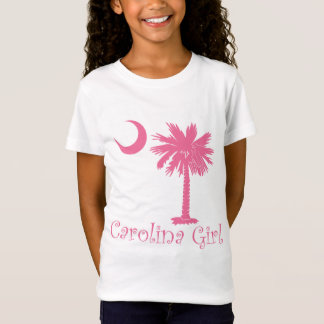 Camiseta Palmetto rosado del chica de Carolina