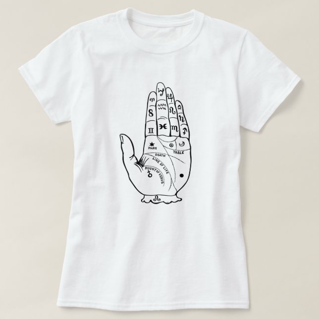 Camiseta Palmista Hand (Diseño del anverso)