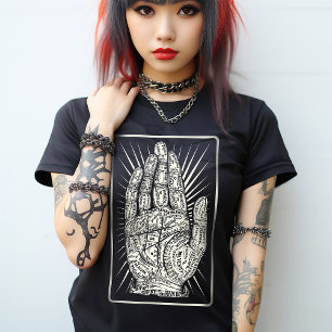 Camiseta Palmistry Mystic Fortune Tarot Mystic Esoteric