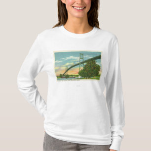 Camiseta Palmo americano de la opinión internacional del