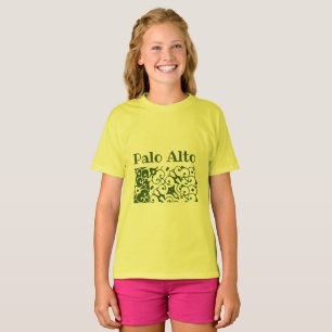 Camiseta Palo Alto con detalles decorativos nombre de la ci