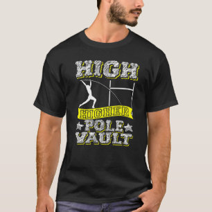 Camiseta Palo Alto Salto con Pértiga Pista y Campo Atletism