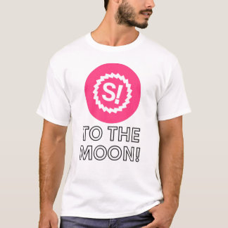 Camiseta palo de agua a la luna Crypto spank Altcoin
