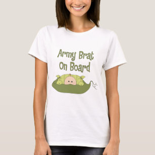 Camiseta Palo de golf del ejército a bordo (caucásico)