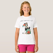 Palo de Golf Junior Retro Toucan Personalizado par