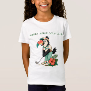 Camiseta Palo de Golf Junior Retro Tucán para Niños Persona