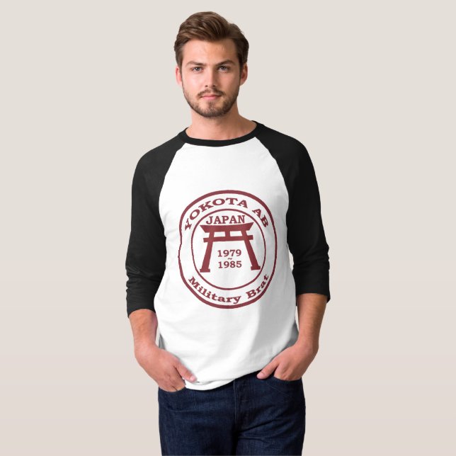 Camiseta Palo de golf militar 1979-1985 de Japón de la base (Anverso completo)