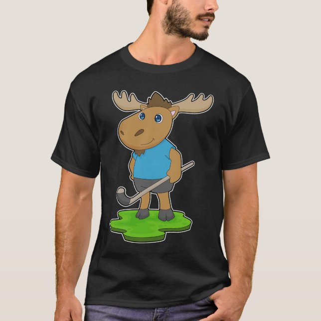 Camiseta Palo de hockey Elk (Anverso)