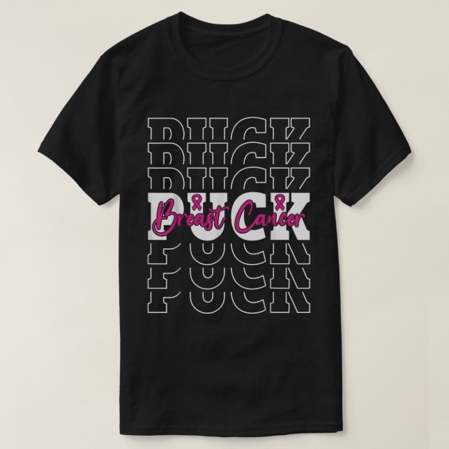 Camiseta Palo de hockey rosado para hombres mujeres con cán (Diseño del anverso)